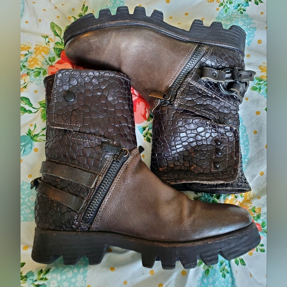 A.S.98 Women's Brown Boots Sz 38 - Picture 3 of 7